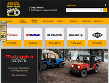 Tablet Screenshot of hondasuzukiofjackson.com